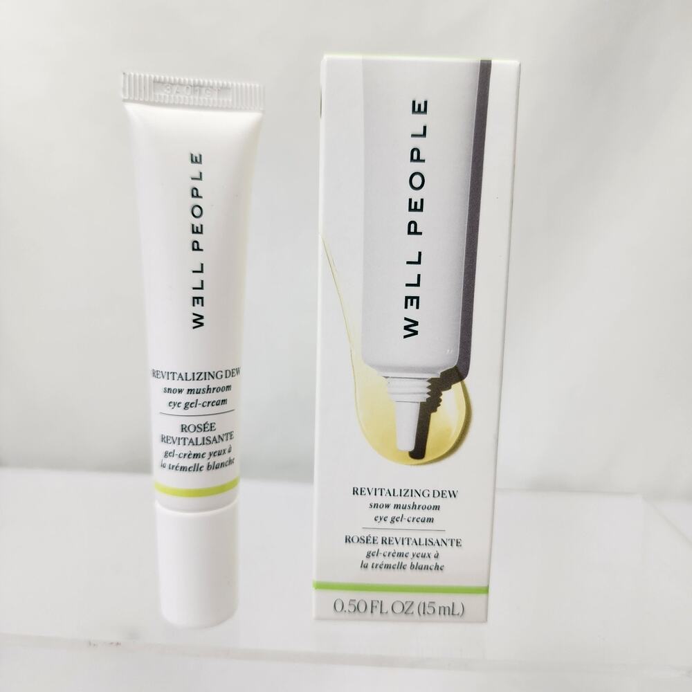 W3ll People Revitalizing Dew Snow Mushroom Eye Gel-Cream 0.50fl oz New In Box
